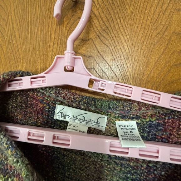 Gloria Vanderbilt Variegated Long Sleeve Sweater M - Picture 3 of 3